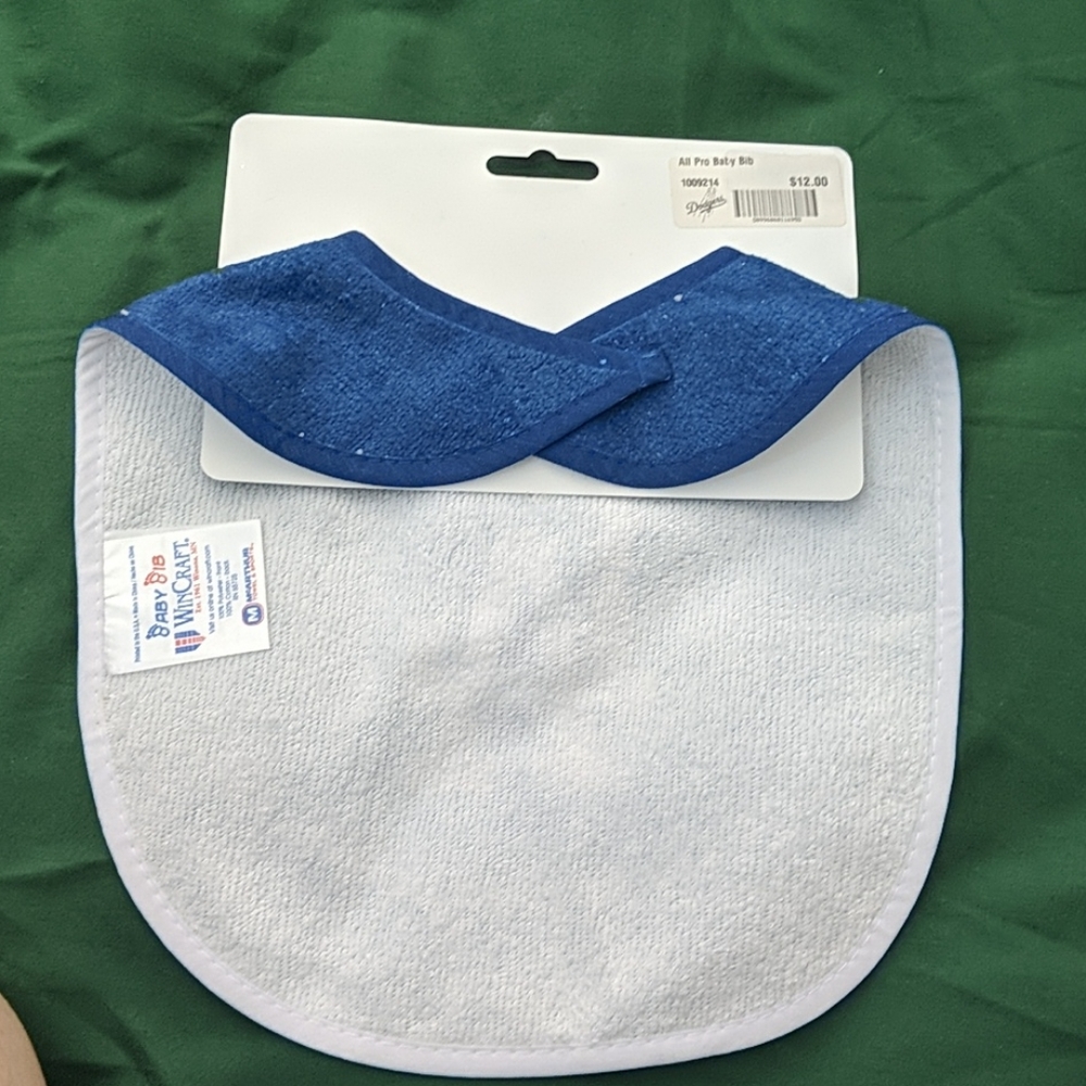 Dodgers baby bib - Picture 2 of 2